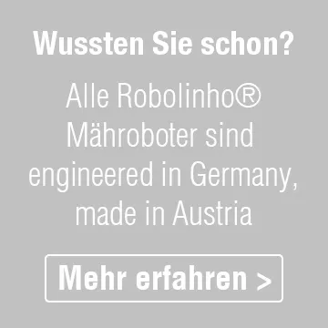Eingineered in Germany, made in Austria | AL-KO Mähroboter